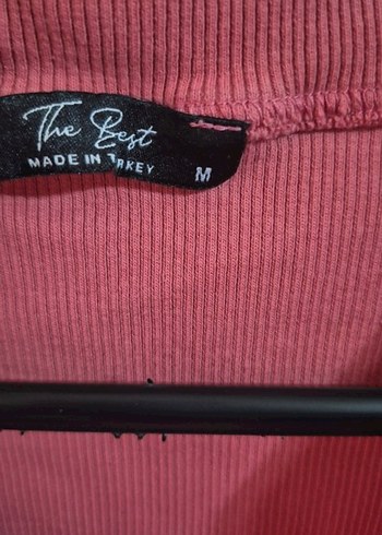 Kız Çocuk Pembe Kısa Kollu Polo Tişört M Beden - Görsel 3