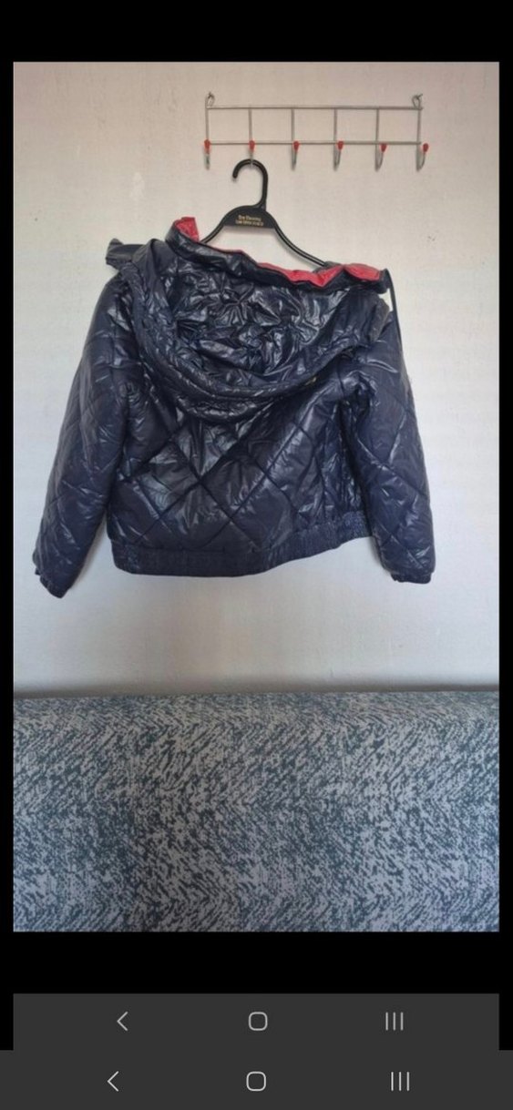 Erkek Çocuk Lacivert Kapitone Mont M Beden - Görsel 2