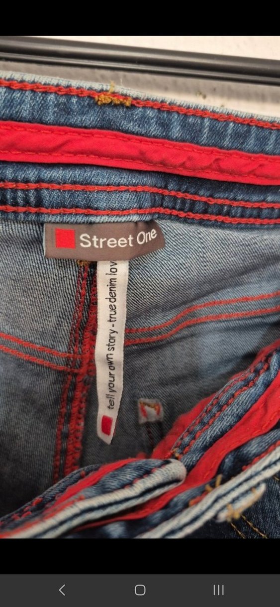 Kadın Mavi Kemerli Mini Kot Şort - Görsel 3