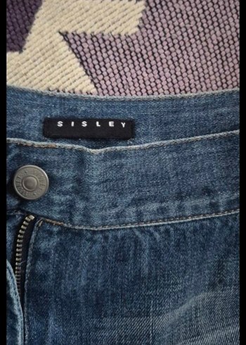 Gevşek Kesim Mini Kot Şort - Görsel 3