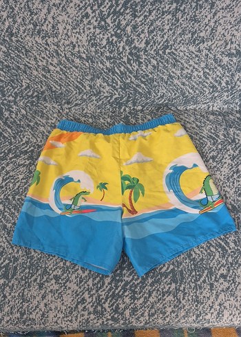 Erkek Çocuk Renkli Tie-Dye Desenli Şort - Görsel 2