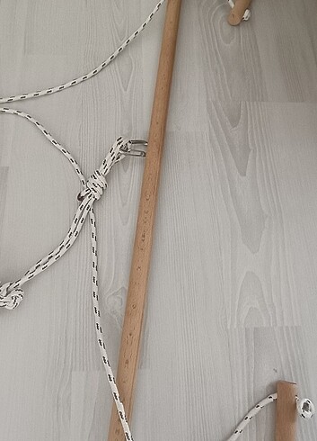  Beden Ahşap duyusal trapez salıncak 