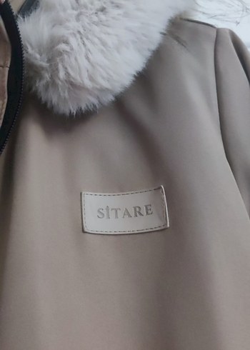 Uzun Bej Kadın içi İnce kürk manto - Görsel 3