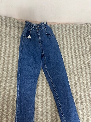 Diğer Mom jean yüksek bel pantalon