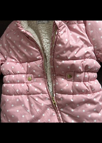 Pembe Kapüşonlu Bebek Tulumu - Görsel 5