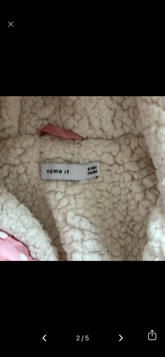 Pembe Kapüşonlu Bebek Tulumu - Görsel 2