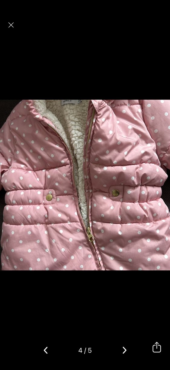 Pembe Kapüşonlu Bebek Tulumu - Görsel 5