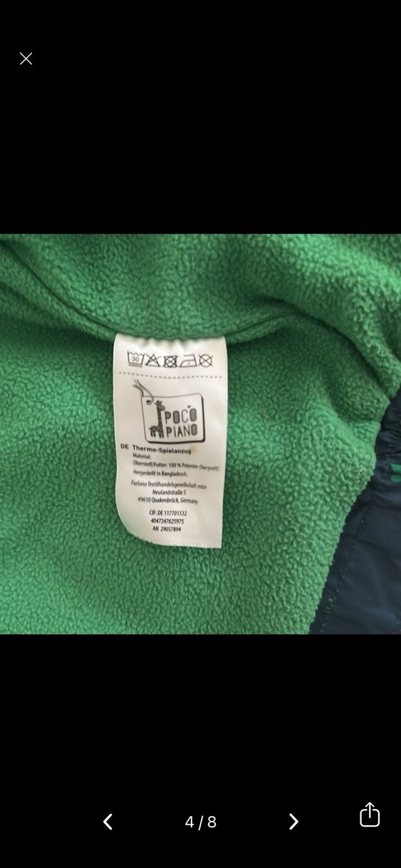 Yeşil Kayak Tulumu ve montu - Görsel 3