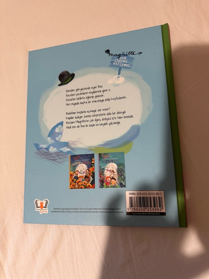 Boo ile Renkli Rüyalar Magritte - Görsel 2