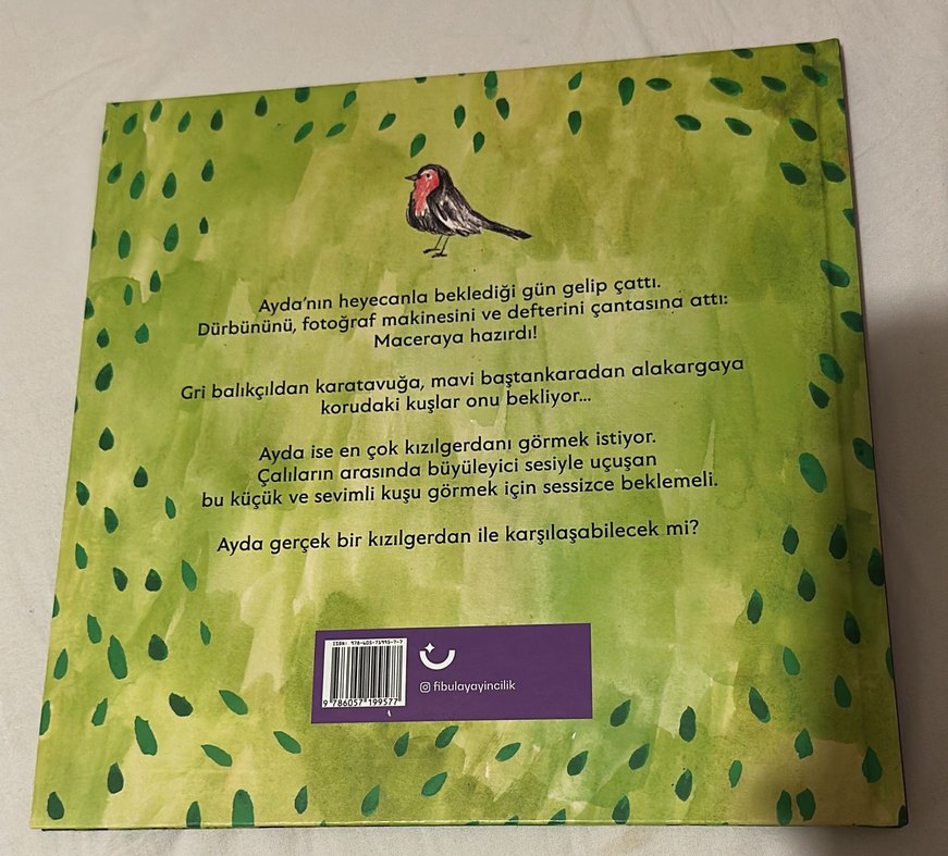 Ayda ve Kızılgerdan - Çocuk Kitabı - Görsel 2