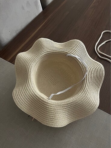 5-8 Yaş, 22 cm Beden çeşitli Renk Yeni hasır şapka çanta takım