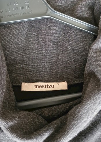 bel detaylı siyah füme triko kumaş elbise - Görsel 4