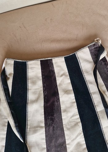 evaze kesim parçalı etek - Görsel 4