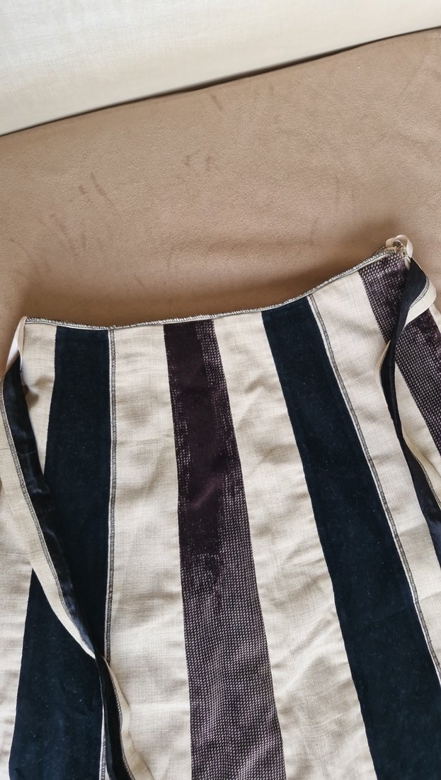 evaze kesim parçalı etek - Görsel 4