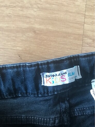 13-14 Yaş Beden lacivert Renk Koton kot pantalon