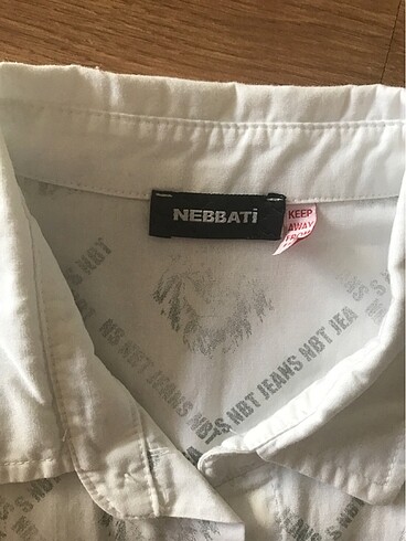 Diğer Nebbati çocuk gömlek