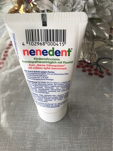 Diğer Nenedent diş macunu