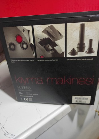 Arçelik -Gri Kıyma Makinesi - Görsel 3