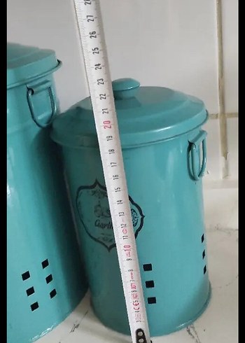 Pastel Turkuaz Mutfak Saklama Kutuları Seti - Görsel 4