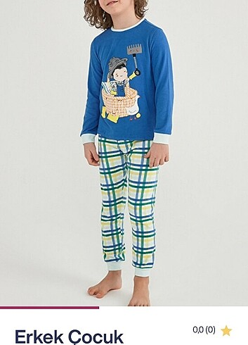 Penti erkek çocuk pijama takım