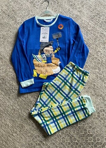Penti termal erkek çocuk pijama takım