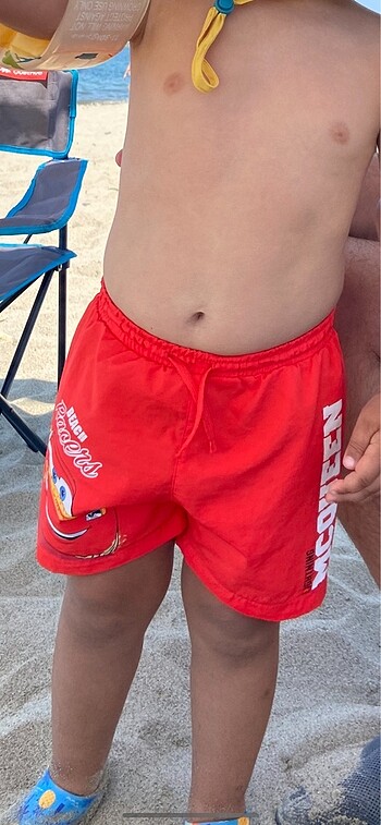 Mcqueen çocuk deniz şortu - Görsel 6