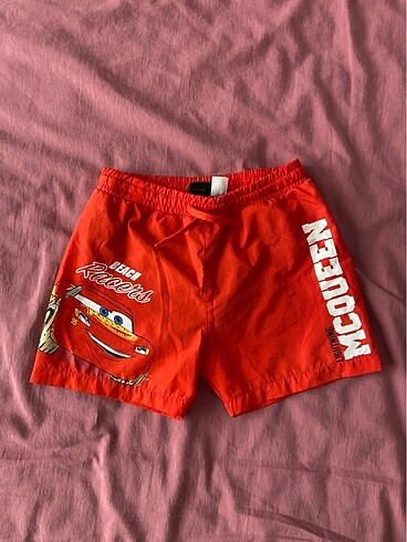 Mcqueen çocuk deniz şortu