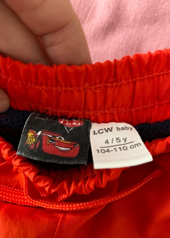 Mcqueen çocuk deniz şortu - Görsel 4