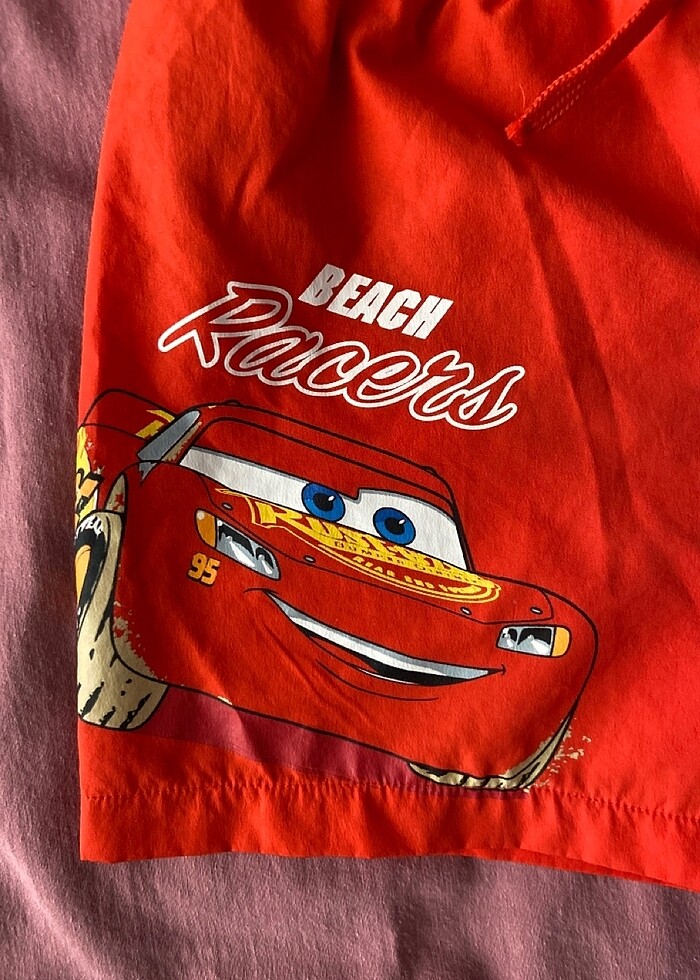 Mcqueen çocuk deniz şortu - Görsel 2