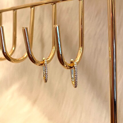 Sterling silver 925 ayar gümüş küpe