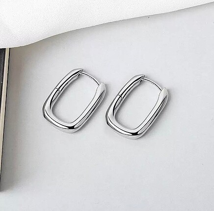 Sterling silver 925 ayar gümüş küpe