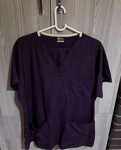 Çizgi Medikal Mürdüm Scrubs