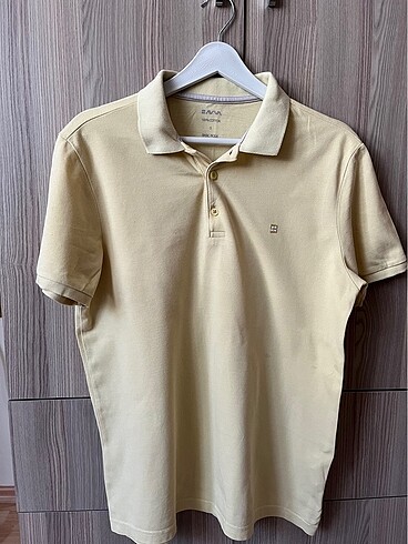 AVVA Polo Yaka T-shirt Limon Sarısı