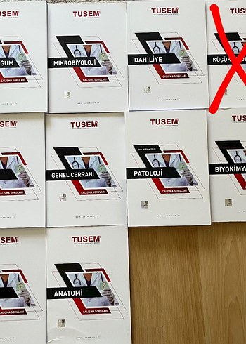 TUSEM Çalışma Soru kitapları