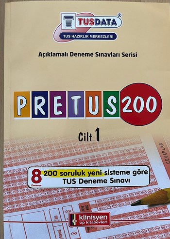 PRETUS 1 TUS Deneme Sınavları Cilt 1