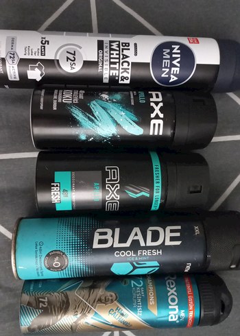 Nivea, Axe, Blade, Exona Erkek Roll-on Deodorant Seti