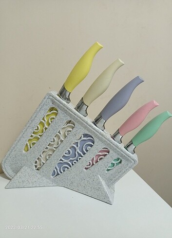 Schafer standli bıçak set