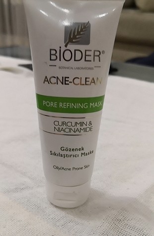 bioder acne karşıtı maske 