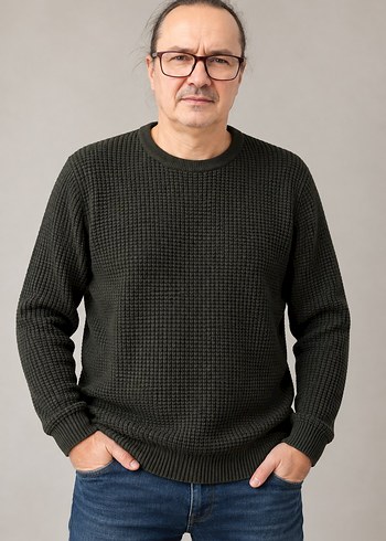 Mudo Collection Erkek Triko Kazak Xl