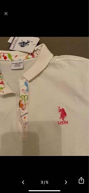 13-14 Yaş Beden Uss polo assn tişört #lacoste #polo