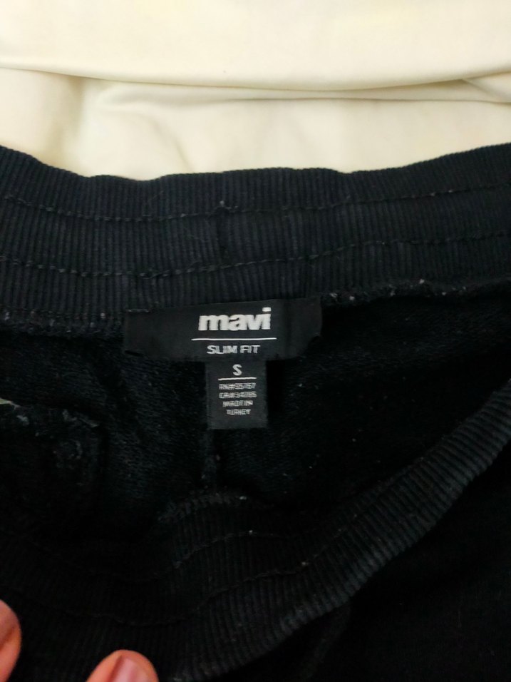 Siyah Kadın Dar Kesim  eşofman Pantolon - Görsel 3