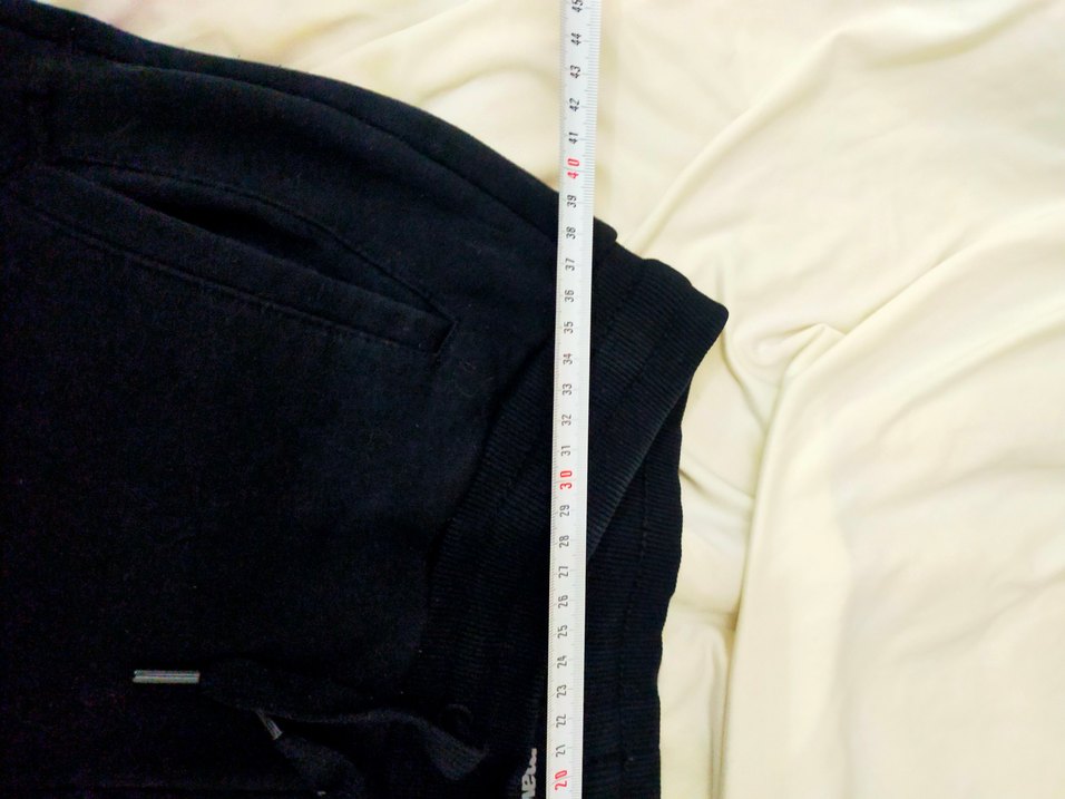 Siyah Kadın Dar Kesim  eşofman Pantolon - Görsel 4