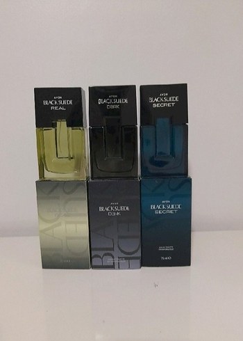 Avon Black Suede Erkek Parfüm Seti 75 ml