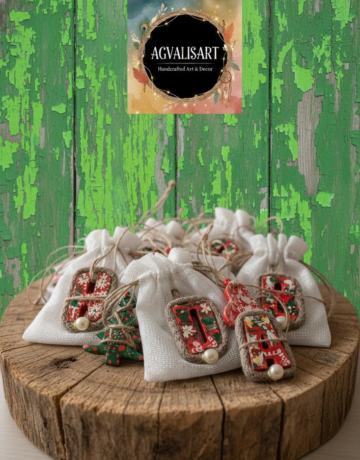 Yılbaşı dilek kesesi harfli - Görsel 4