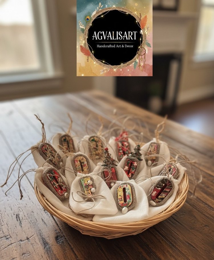 Yılbaşı dilek kesesi harfli - Görsel 3