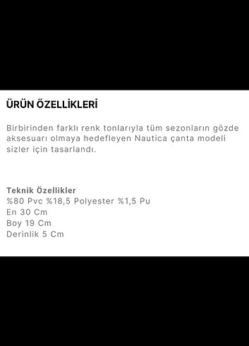 Nautica çapraz canta - Görsel 6