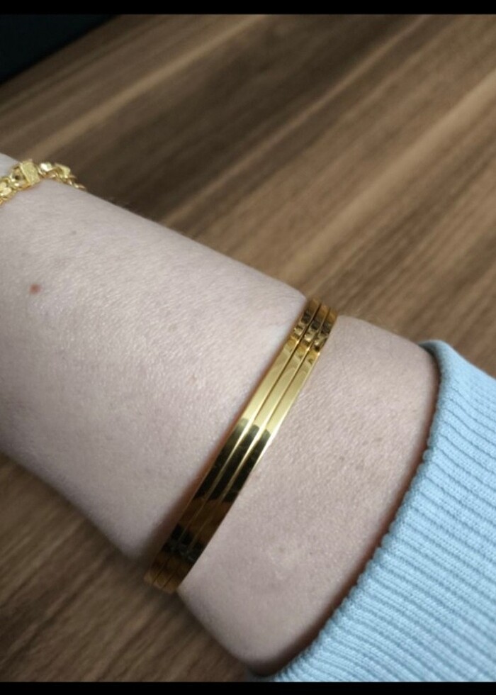 Gold Ajda bilezik - Görsel 2