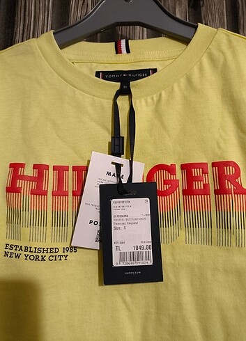 Tommy Hilfiger çocuk t-shirt  - Görsel 2