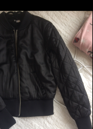 H&M Siyah Bomber Ceket