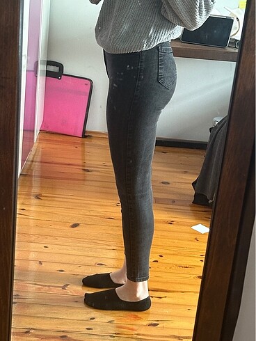 Skinny pantolon siyah